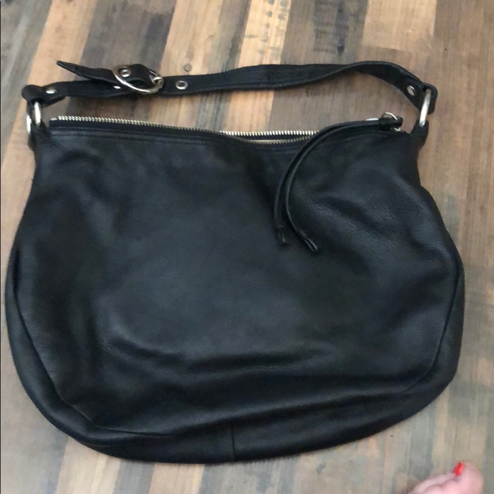 Black coach purse